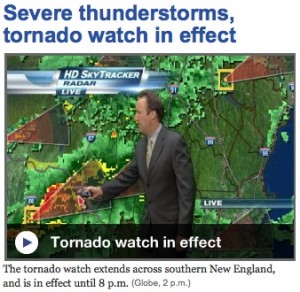 Today's Tornado Watch