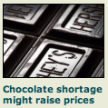 Chocolate Shortage?